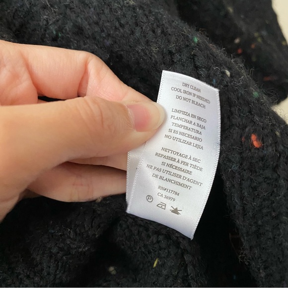 Rails Isla Confetti Wool Blend Sweater Knit Cardigan Puff Sleeve Size Small S - Picture 10 of 10